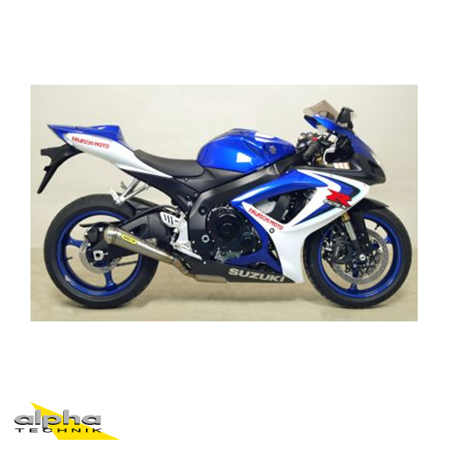 ARROW PRO-RACING Exhaust for Suzuki GSX-R 600 / 750 model year 2006-2007, Titanium