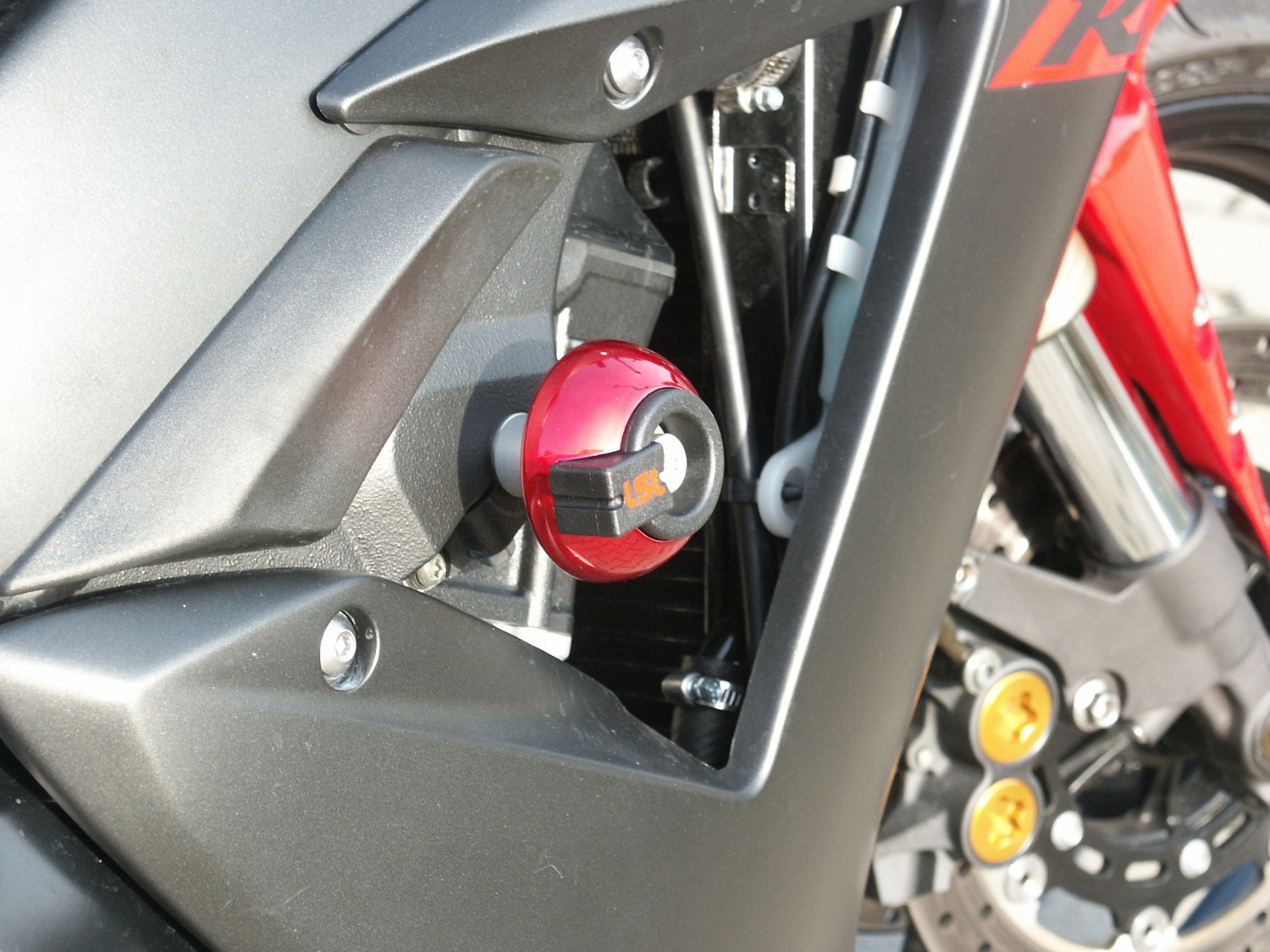 LSL Crash Pad Mounting Kit for Yamaha YZF-R1, 2002-2003