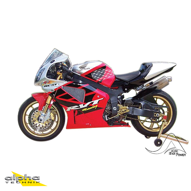Stompgrip black, Volcano, for Honda VTR1000 (F Firestorm, SP1, SP2), 2001-2006