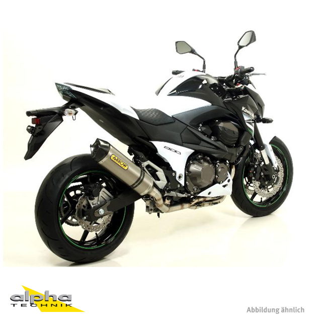 ARROW RACE TECH Titanium Exhaust for Kawasaki Z750/Z750R/Z800 2007-16