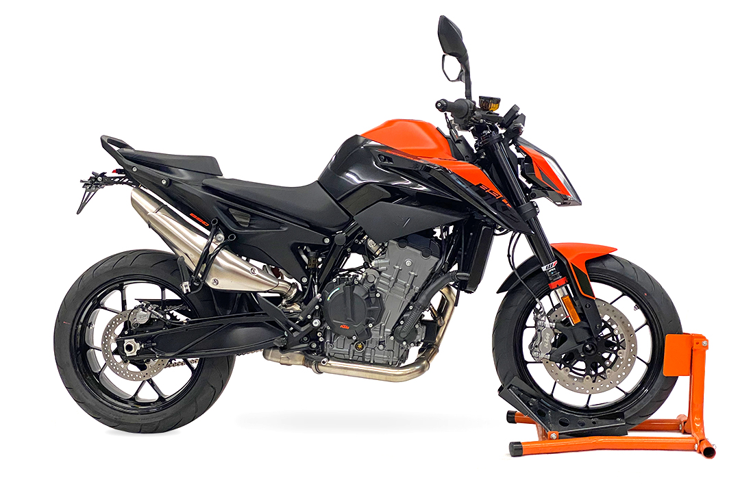 alpha Technik Licence Plate Holder for KTM 790 Duke, Model Year 2018 - 2020, and 890 Duke, Model Year 2021-, Type KTM 790 Duke