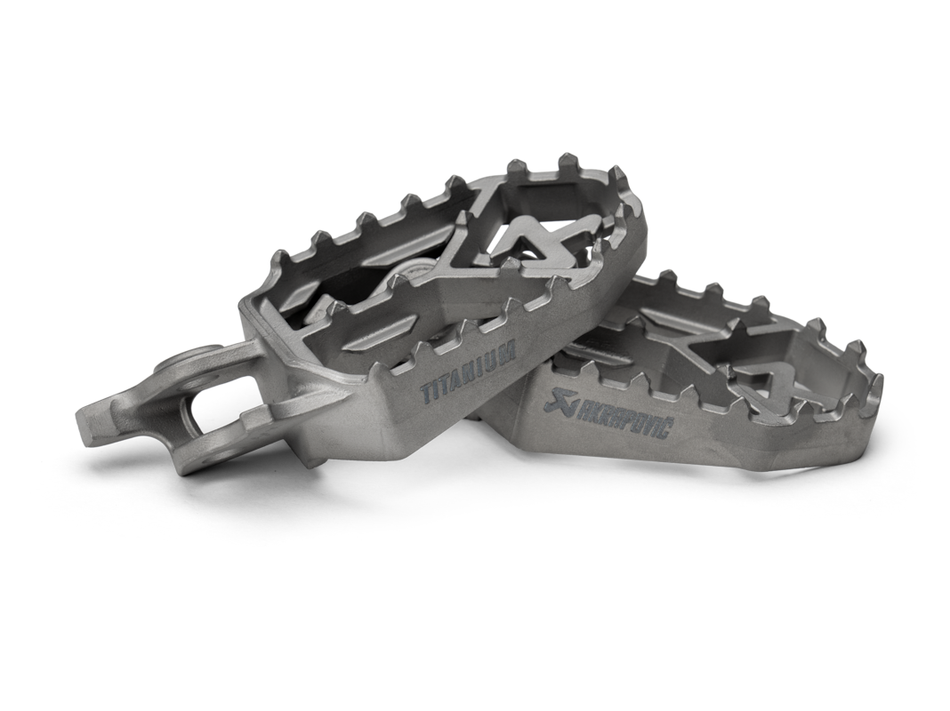 Akrapovic Adventure footrest Titanium for Honda CRF1000L Africa Twin, CRF1100L Africa Twin, Adventure Sports