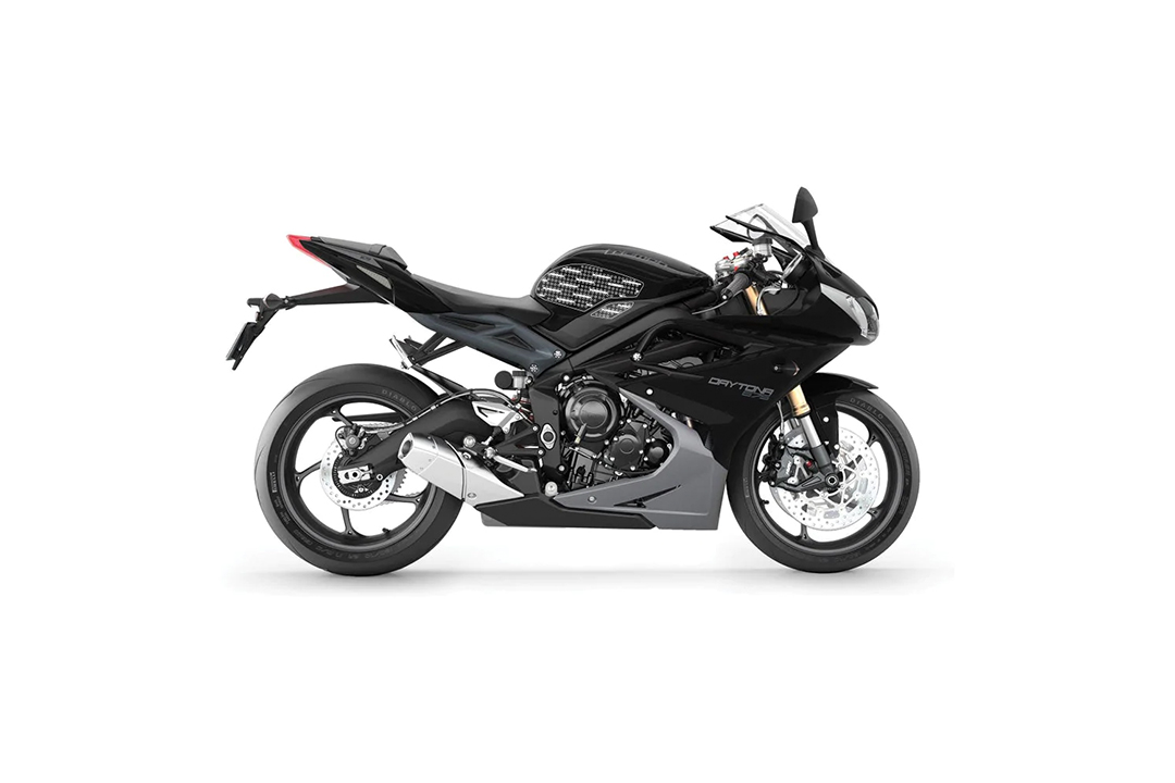 Stompgrip Traction Pads clear, for various Triumph models