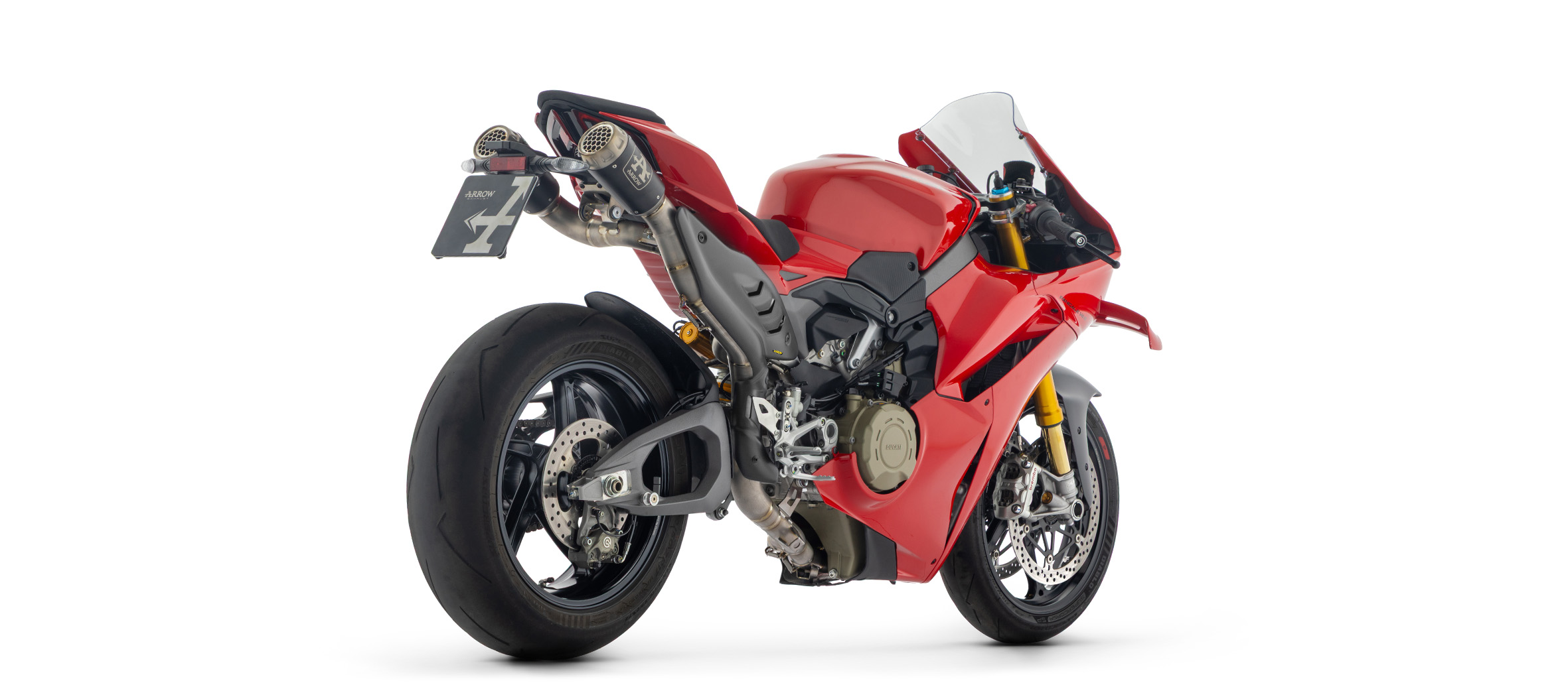 Arrow Competition Titanium PRO RACE DARK Full System for Ducati Panigale V4 2025-