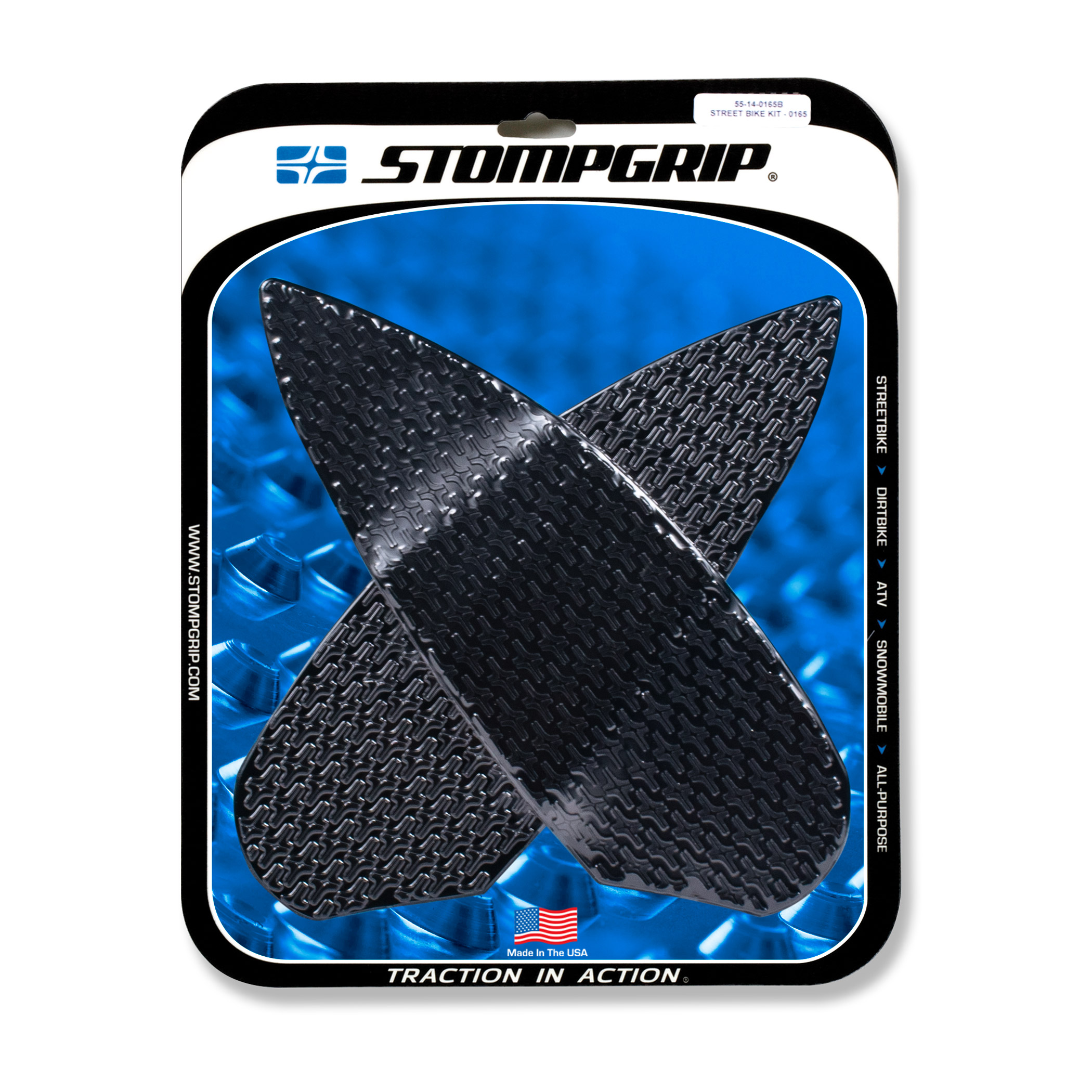 Stompgrip traction pads black, for BMW M1000R, 2023-2025, M1000RR,S1000R, 2021-2025, S1000RR, 2020-2025