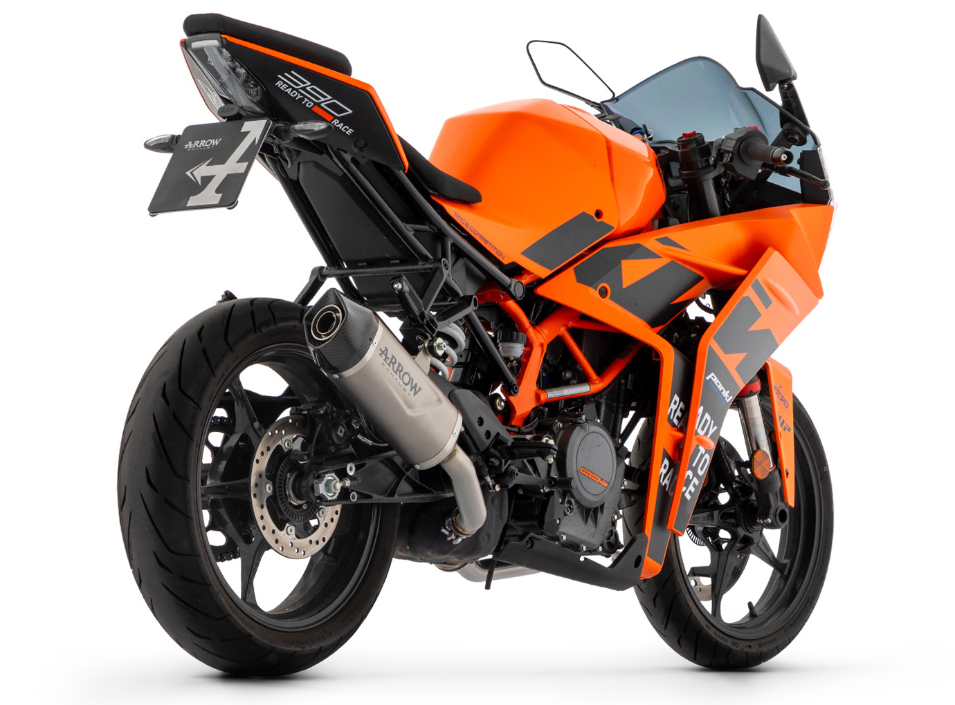 ARROW INDY RACE EVO Titanium Exhaust for KTM RC 390 Model Year 2022-