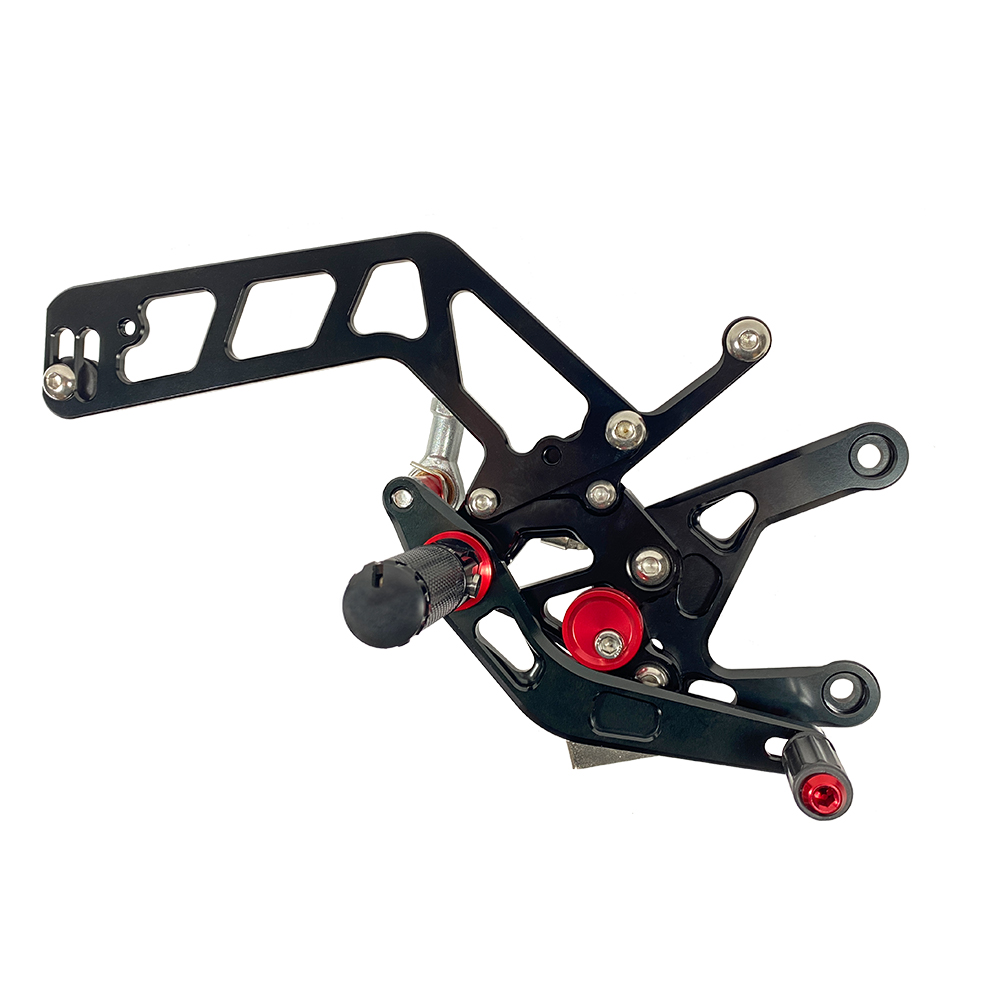 >TRACK< Rearset System black Yamaha MT10 2016- ABE