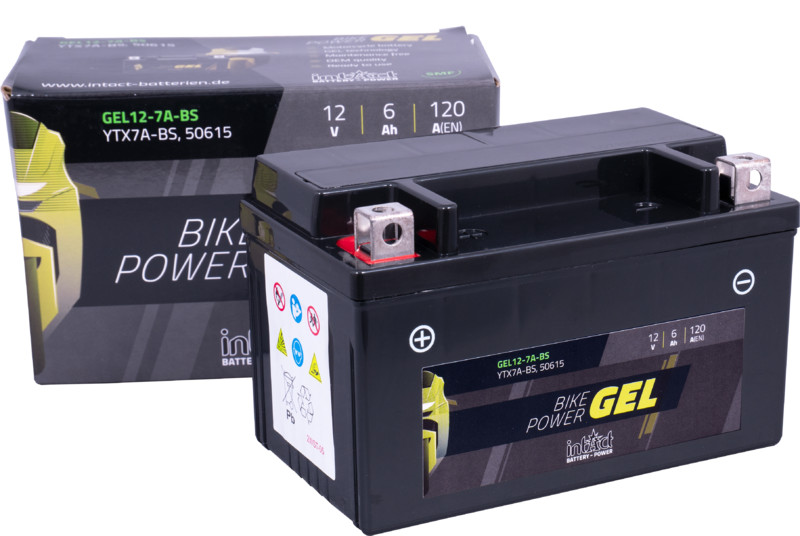 Intact GEL Battery YTX7A-BS / 50615