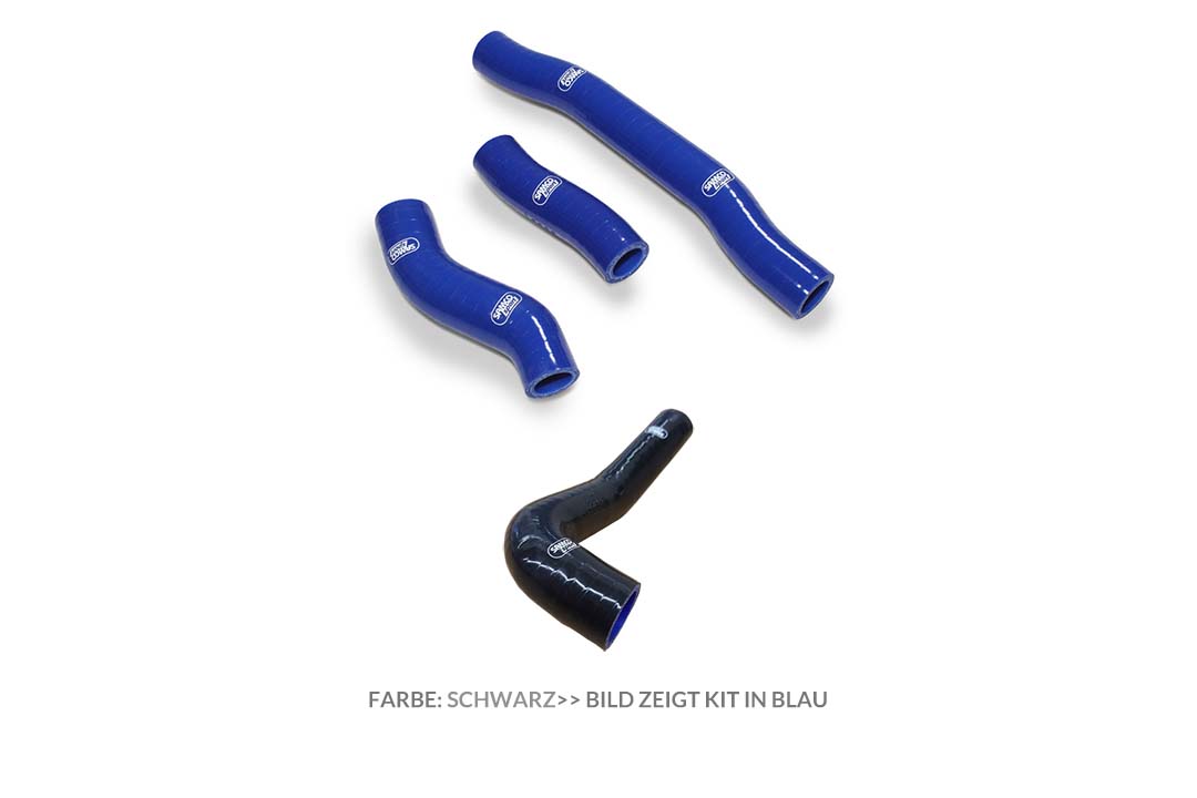 SAMCO SPORT Black Silicone Hose Kit for KTM 250 XC 300 XC 250 SX Husqvarna TC250 TX300 Model Year 2019-2022