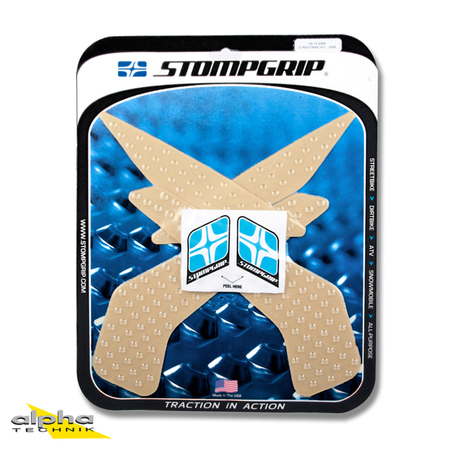 Stompgrip clear, Volcano, for Honda CRF250L, 2013-2020 and CRF250M, 2014-2015
