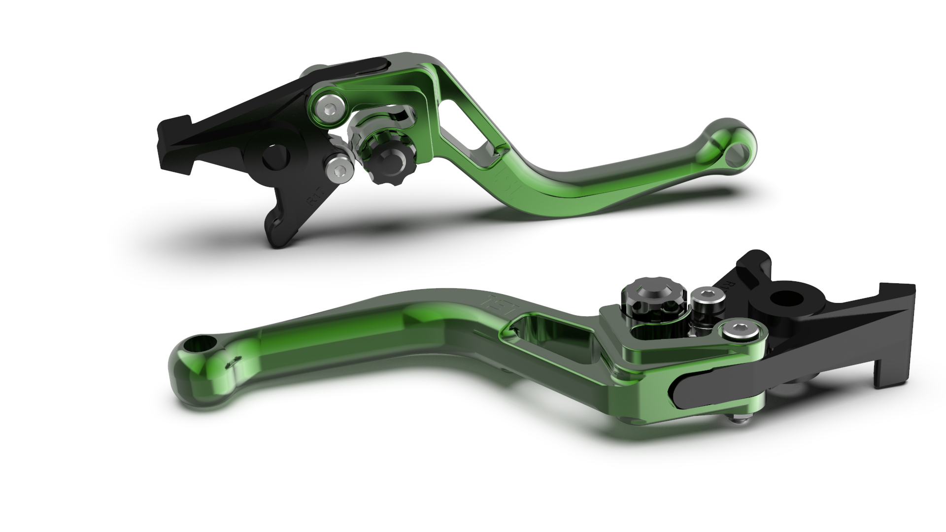 LSL BOW R82 Brake Lever, short, green/black
