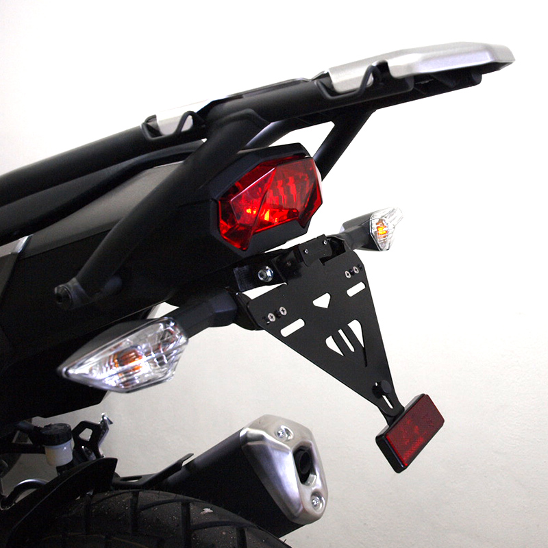 alpha Technik Number Plate Holder for Kawasaki Versys-X300, ABS; Type LE300C; Model Year 2017-