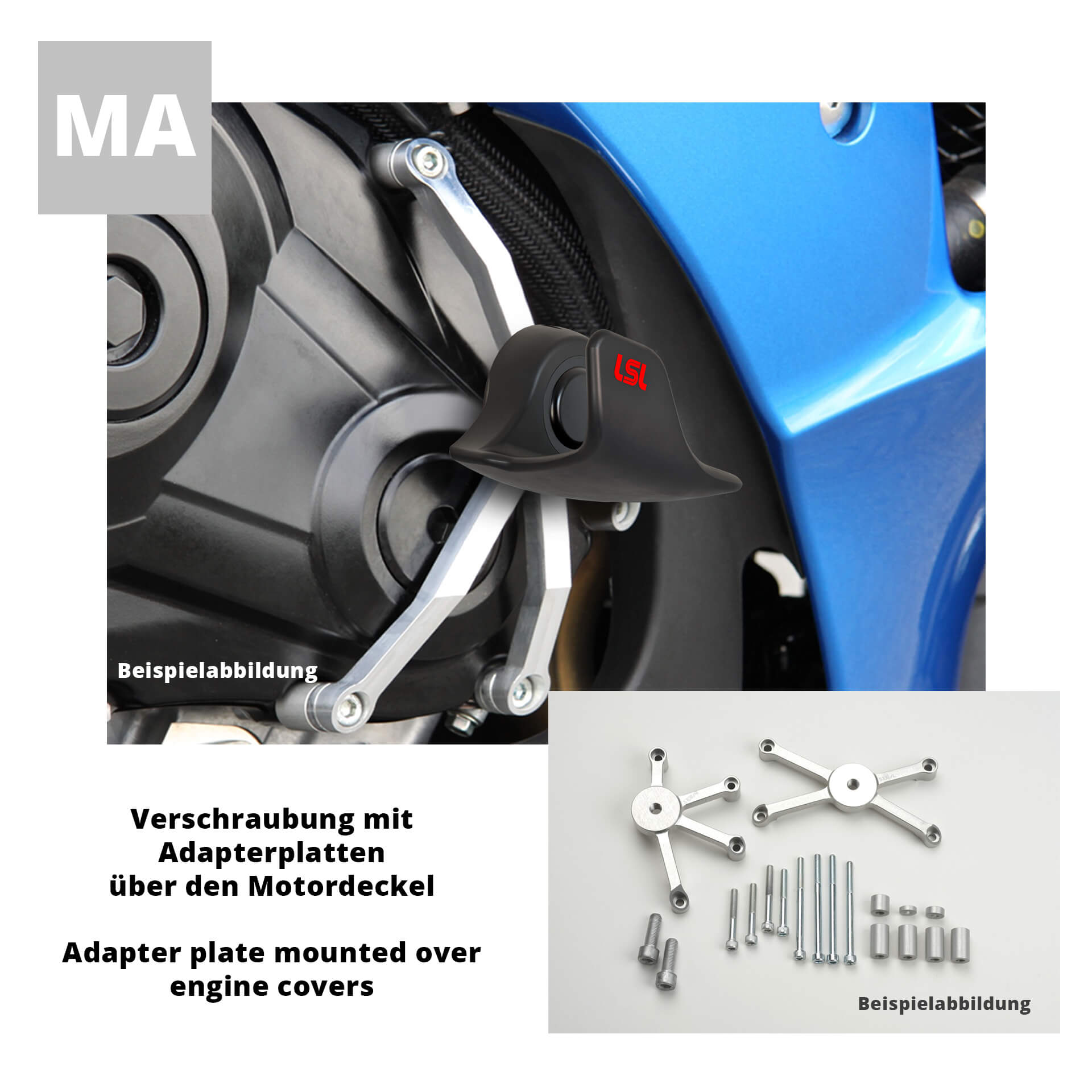 LSL SlideWing Mounting Kit for Honda Hornet 900