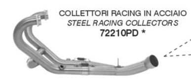 ARROW Racing Stainless Steel Header BMW R12 G/S, 2025-