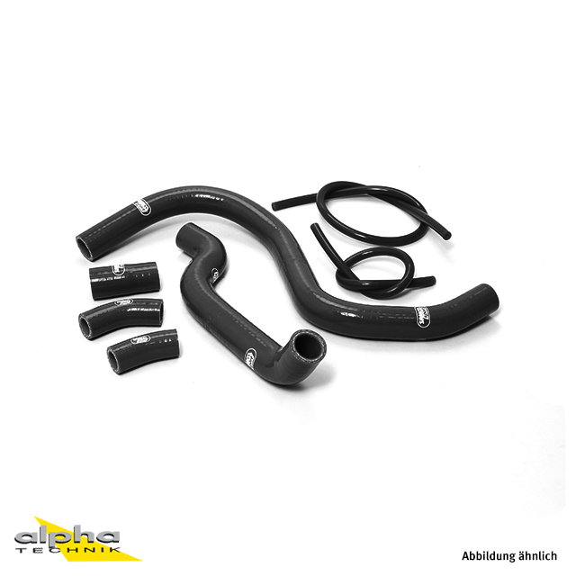 SAMCO SPORT Silicone Hose Kit, black, for Honda VFR750F Model Year 1990-1993