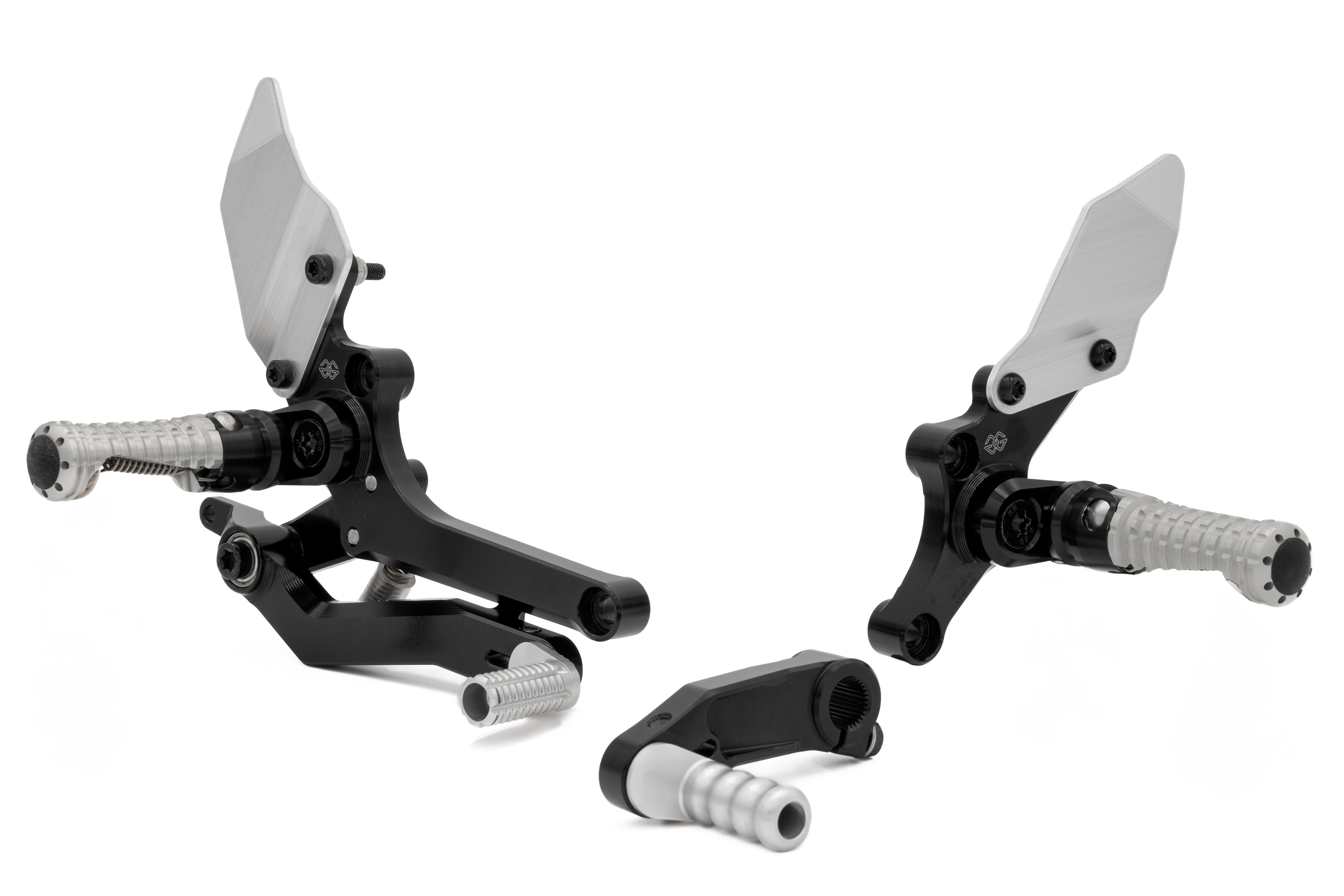 Gilles RCT10GT footrest system RCT10GT-BM10-BS for BMW R12, R12 S, R12 nineT, 2024-