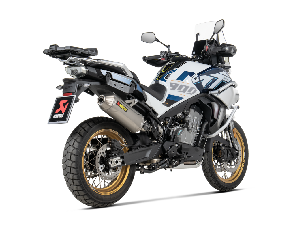 Akrapovic Slip-On Line (Titanium) for CFMOTO 800MT, 2024-