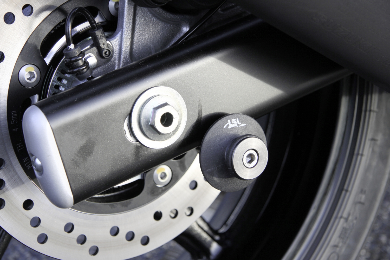 LSL Lift Bobbins for Paddock Stand, Anthracite, M10x1.25