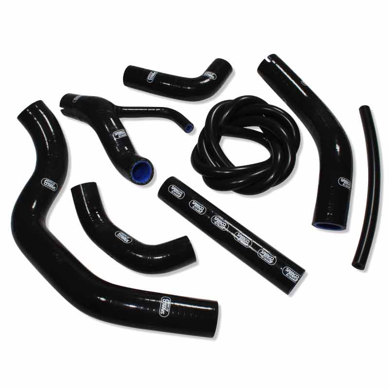 SAMCO SPORT Black Silicone Hose Kit for Ducati Multistrada 1200 S Pikes Peak Touring Granturismo Model Year 2010-2014