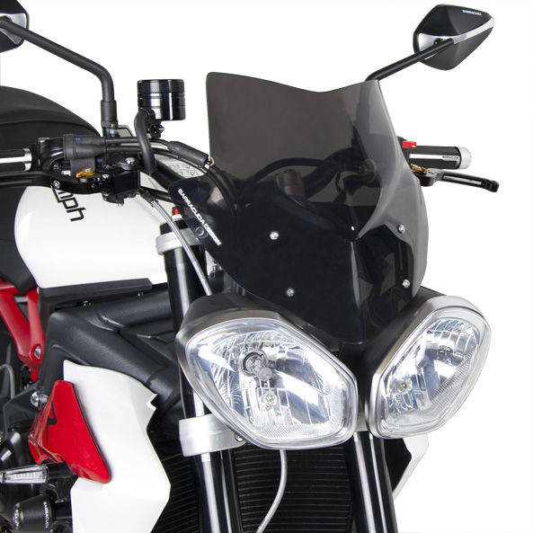 B-stock: Barracuda Aerosport Plexiglas Windshield for Triumph Speed Triple 2011 - 2015 and Street Triple R 2011 - 2017