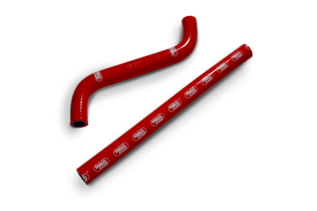 SAMCO SPORT Silicone oil hose Kit red for Aprilia RSV4 (RF / RR / Factory), 2016-2025 - OEM: AP8106389 & 28001806