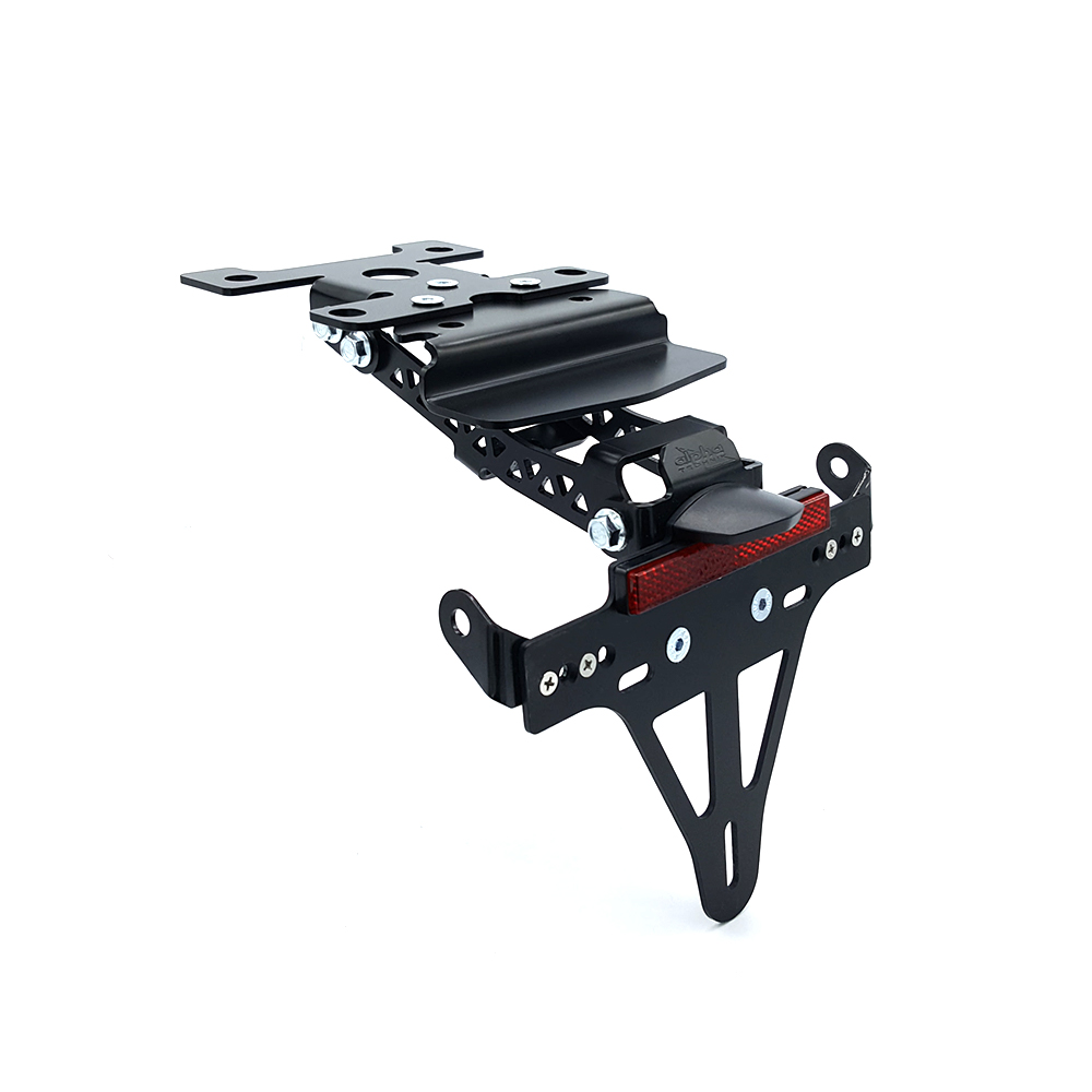 alpha Technik Licence Plate Holder for Yamaha Tenere 700, from model year 2019-