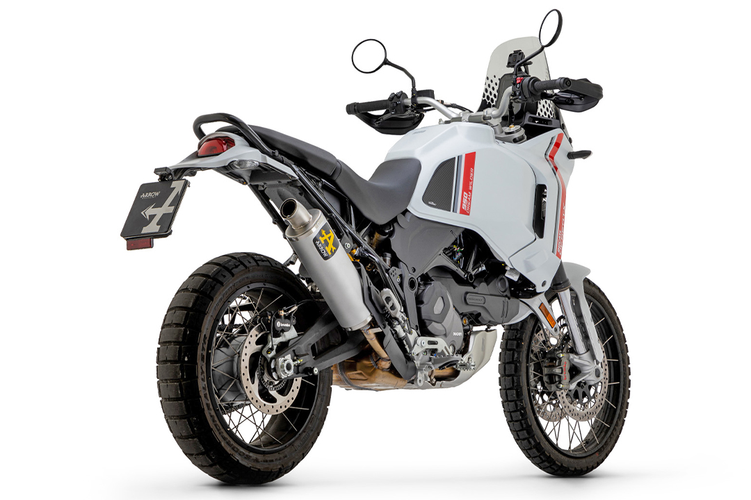 ARROW INDY RACE Aluminium Exhaust for Ducati Desert X 950 from Model Year 2022-