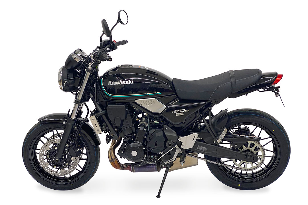 alpha Technik Licence Plate Holder for Kawasaki Z650RS Model Year 2022-