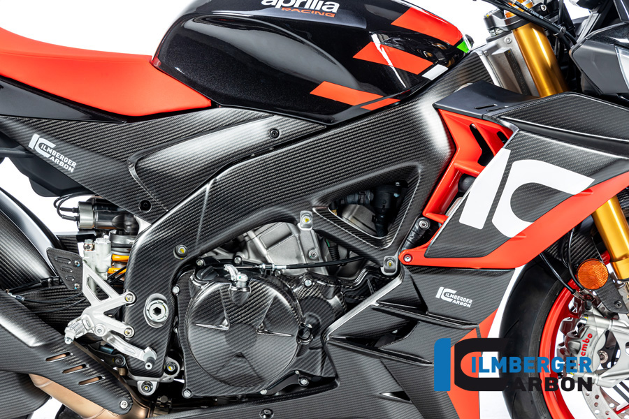 Ilmberger Carbon frame cover right side R/S matte for Aprilia Tuono V4 2021-