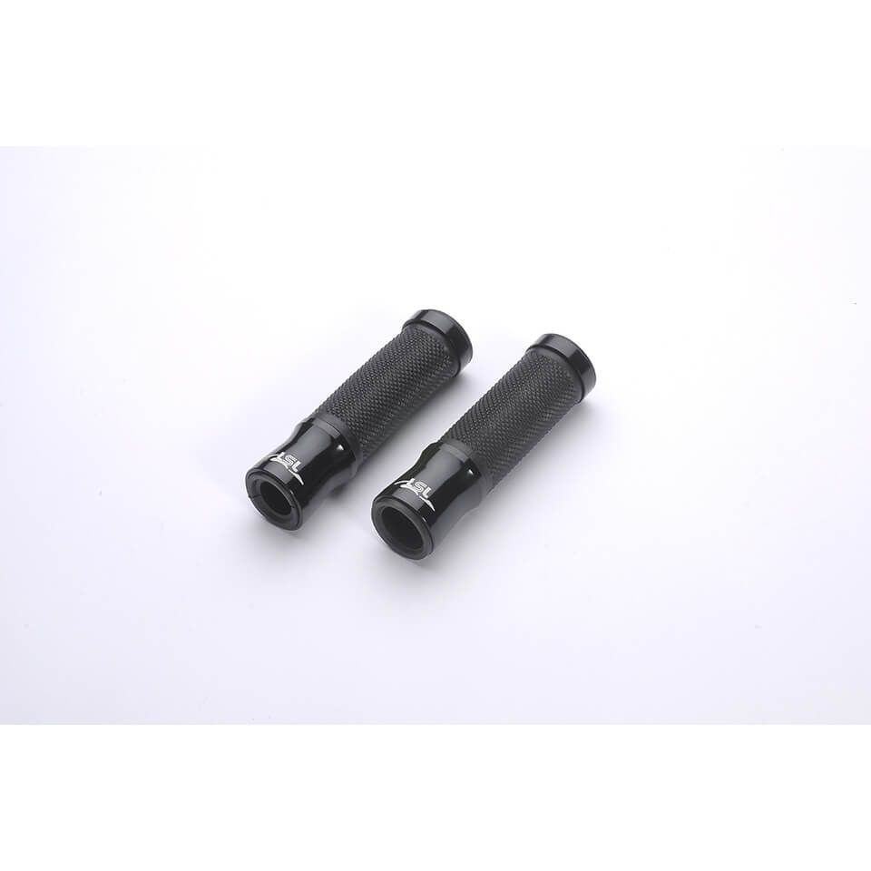LSL handlebar grip rubber, 7/8 inch (22.2 mm), 125 mm, black