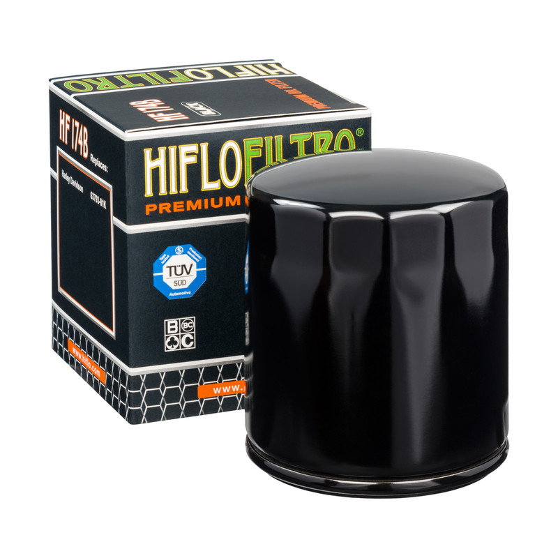 HIFLO oil filter HF174B for various Harley Davidson VRSC models with o-ring kit