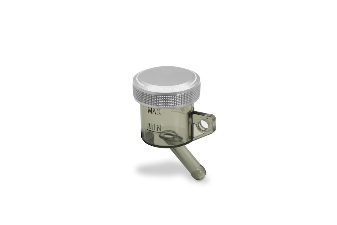 Barracuda Universal balance tank with silver aluminium cover, 30mm diameter