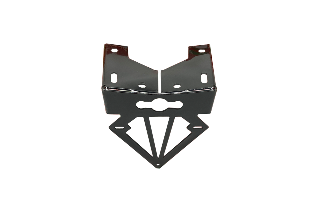 TRW black aluminium number plate holder for Suzuki GSX-R 1000 model year 2003-2004