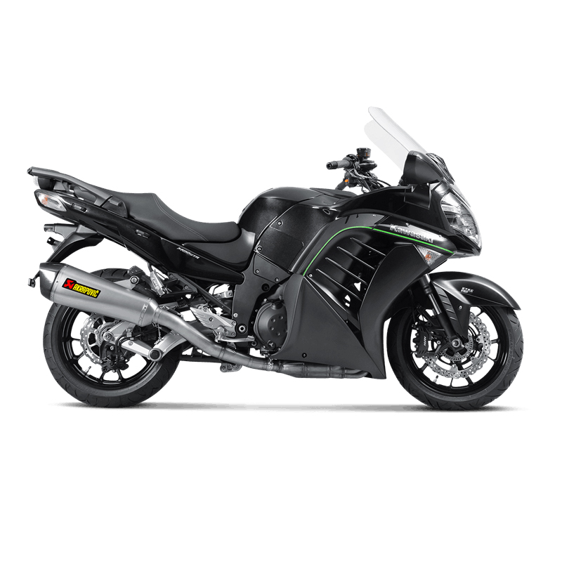 Akrapovic Slip-On Line (Titanium) silencer for Kawasaki 1400 GTR year 2008-2017