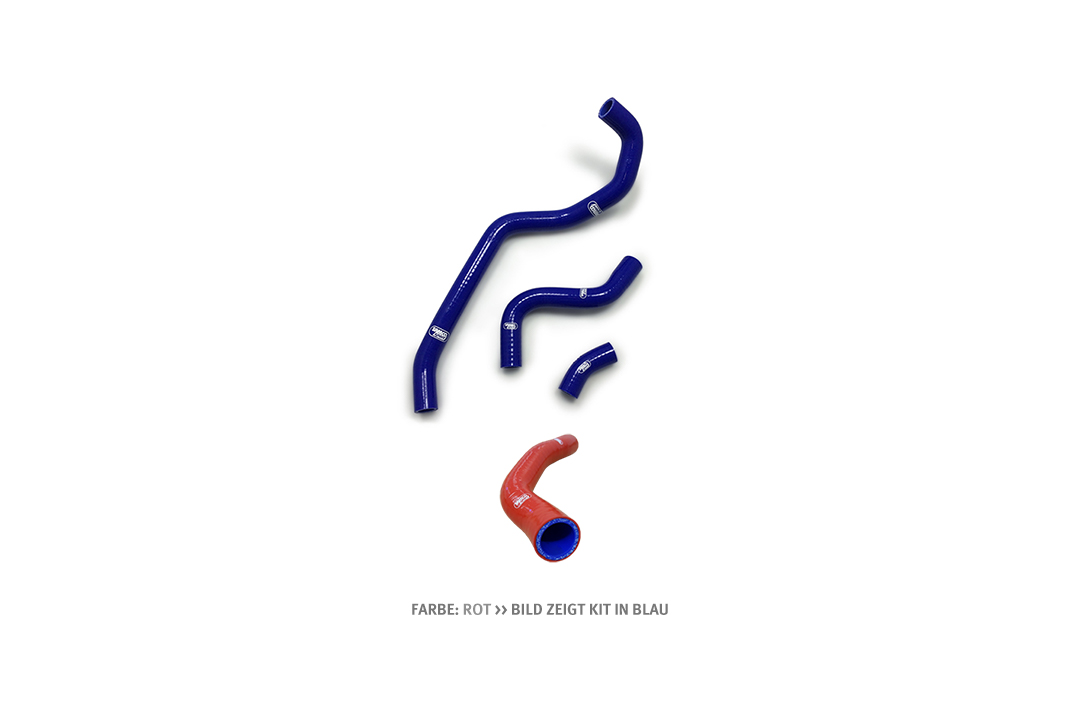 SAMCO SPORT Red Silicone Hose Kit for Yamaha XT660R XT660X Model Year 2004-2014