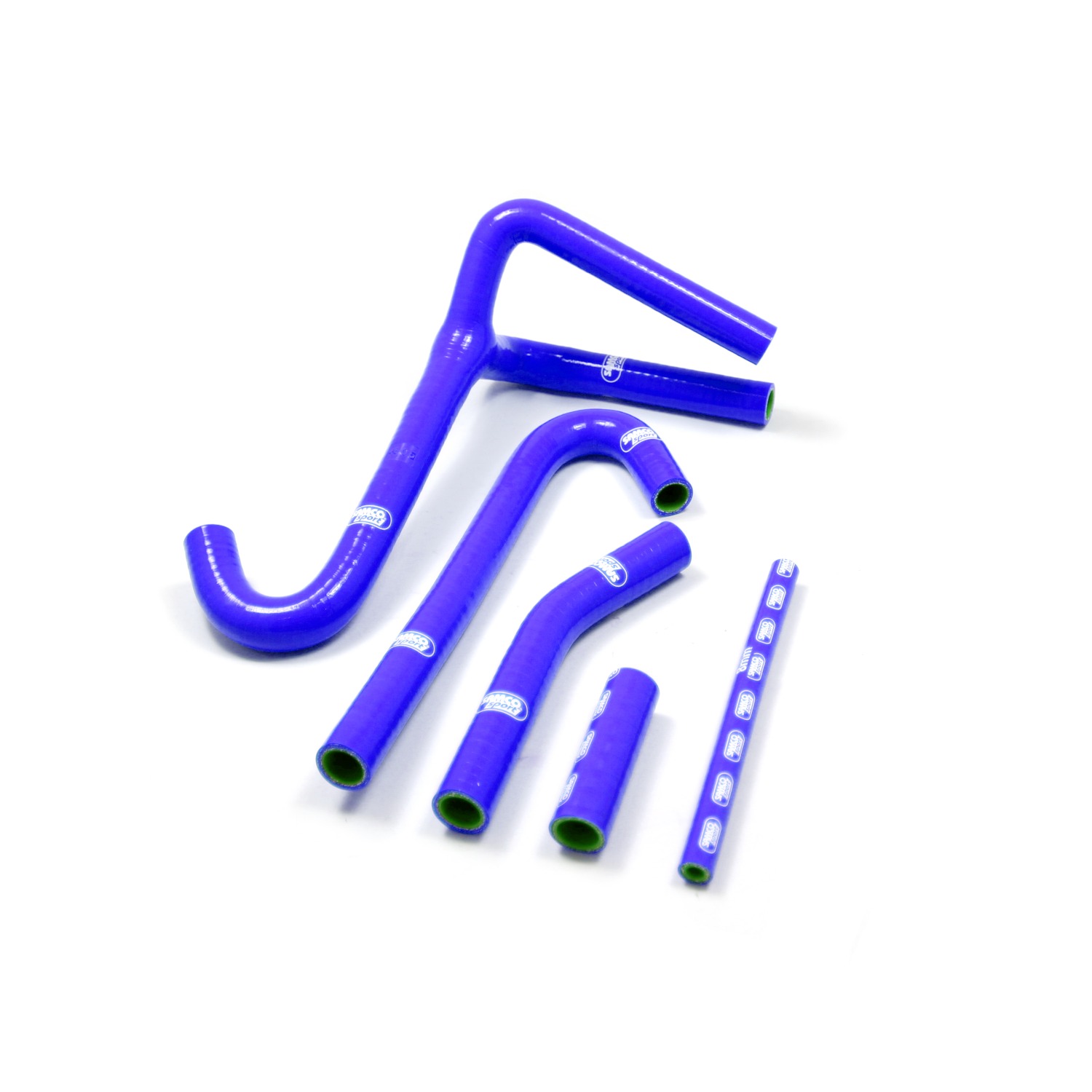 SAMCO SPORT Silicone Hose Kit Y-Piece - Race Design Blue for KTM 440 EXC 500 MX 550 M XC Model Year 1988-1996