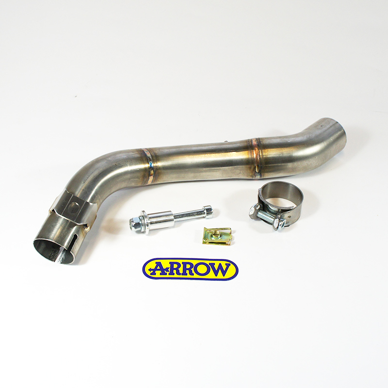 ARROW Mid-pipe Honda CRF250 Rally Stainless Steel, from 2017 model year onwards