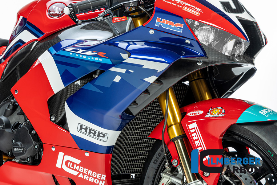 Ilmberger Carbon Fairing Side Panel right side R/S, glossy, for Honda CBR1000RR-R Fireblade (SP), SC82, from 2020 onwards
