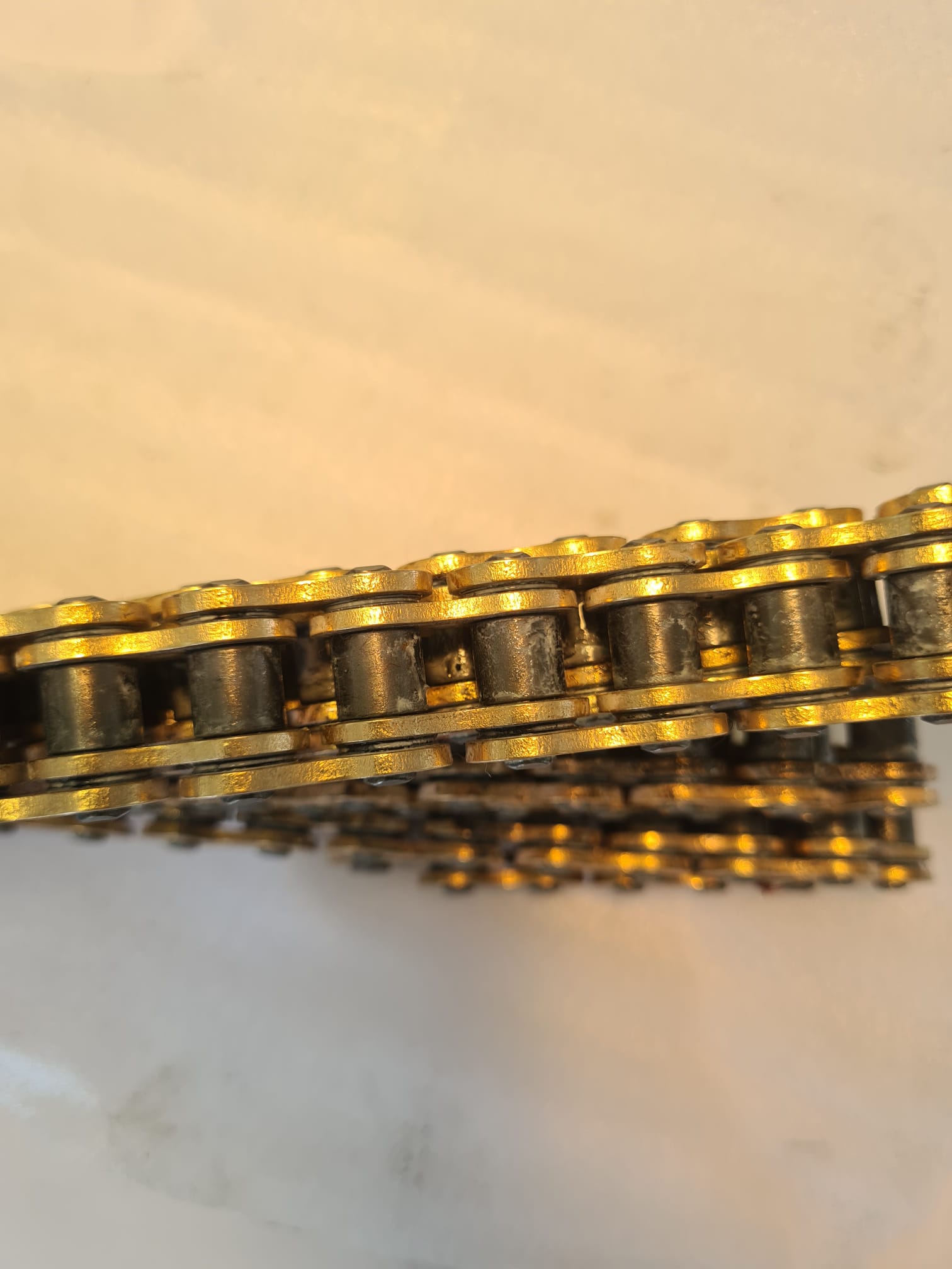 chain ENUMA MVXZ-2 530, ideal OEM replacement chain - 106 links - Gold colour