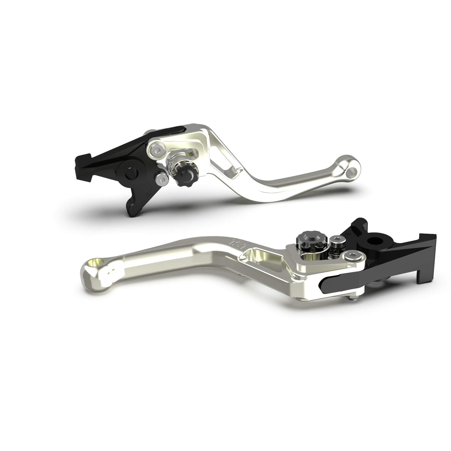LSL BOW R72 Brake Lever, Short, Silver/Black