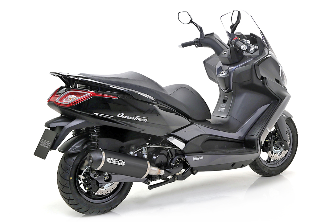 ARROW URBAN Exhaust, Aluminium, for Kymco Downtown 350i 2016-