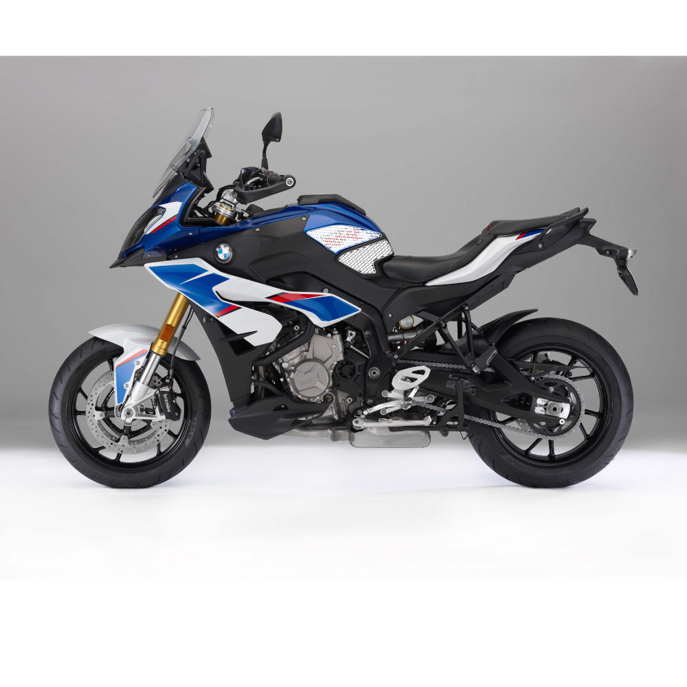 Stompgrip Traction Pads clear, for BMW S1000XR, 2014-2019