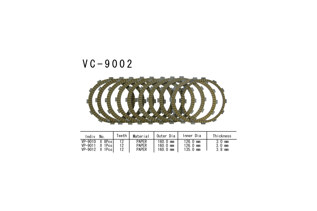 Vesrah clutch disc Clutch Kit KTM