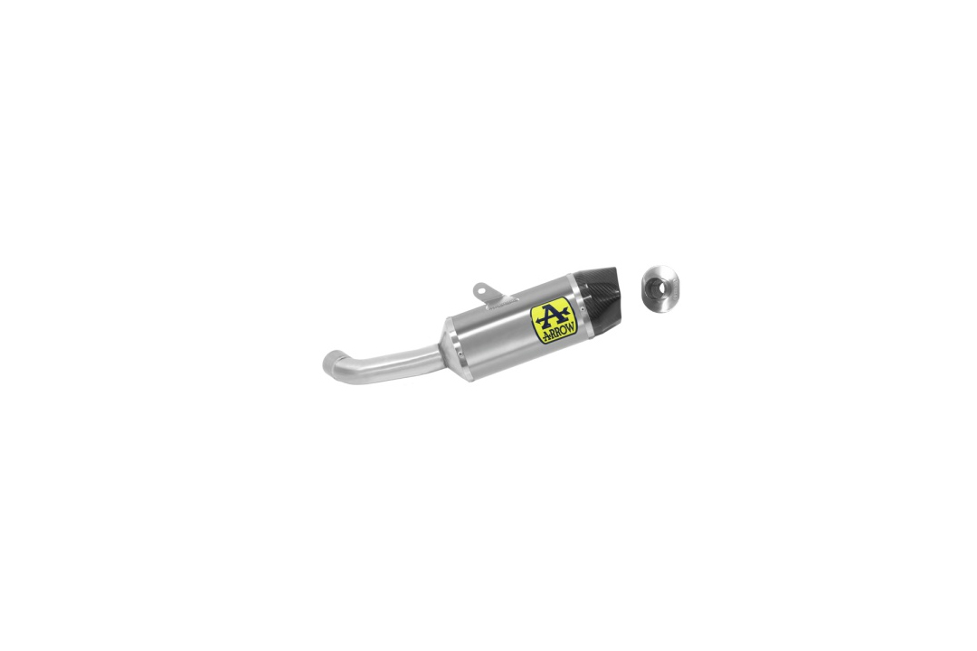 ARROW INDY RACE Exhaust for Husqvarna Svartpilen 125 2021-, Titanium