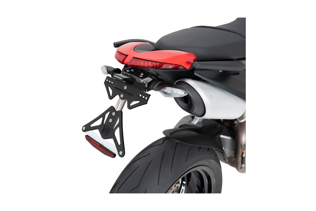 Barracuda Number Plate Holder for Ducati Hypermotard 950, Model Year 2020-21