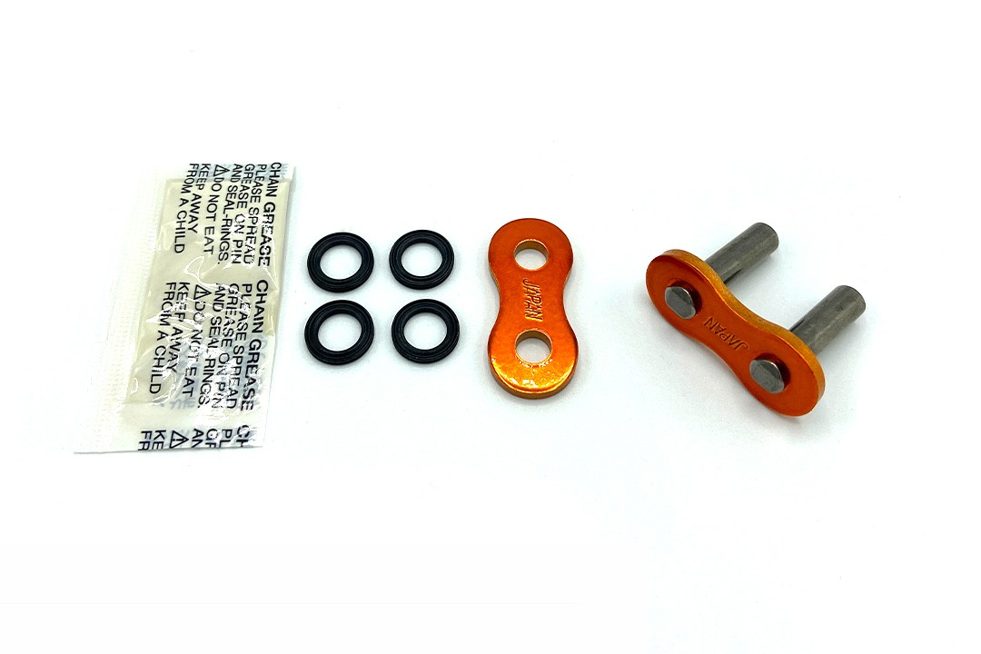 Enuma EK Chain Rivet Link EK 525 MVXZ-2 orange metallic
