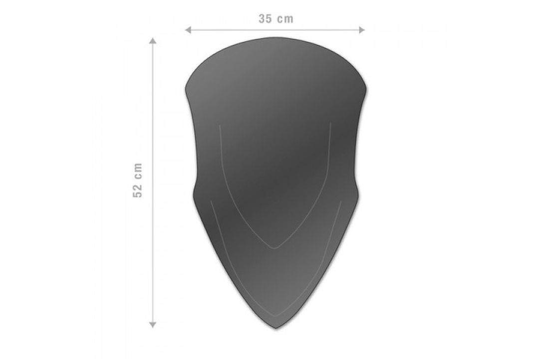 Barracuda Aerosport Windscreen for Kawasaki Versys 650 from 2014