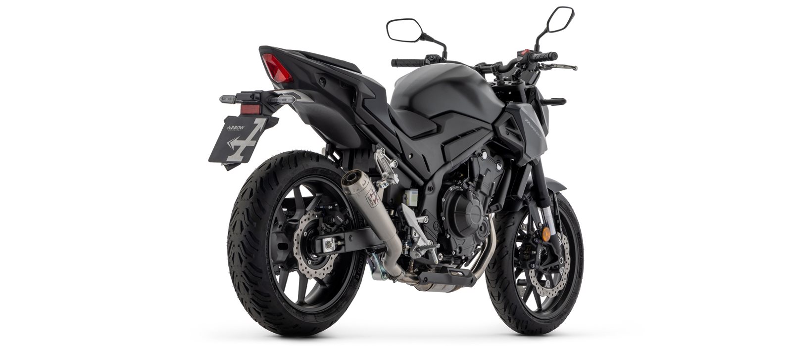 ARROW PRO RACE NiChrome Exhaust for Honda NX500 / CB500 Hornet Model Year 2024-