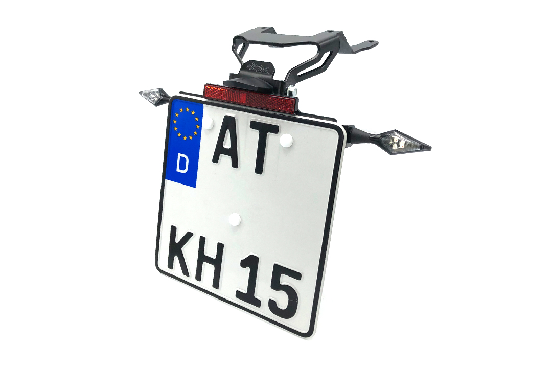 alpha Technik Number Plate Holder for KTM 790 Adventure, 890 Adventure and 890 SM T