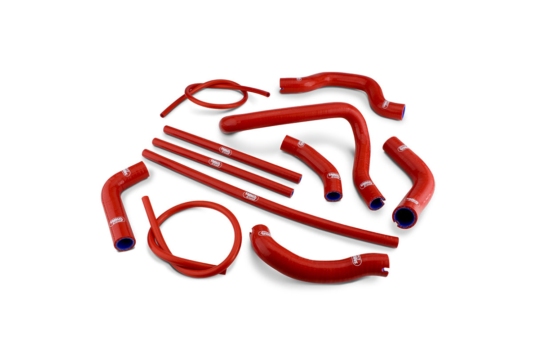 SAMCO SPORT Silicone Hose Kit Red for Ducati Monster 937 (plus / SP), 2021-2025